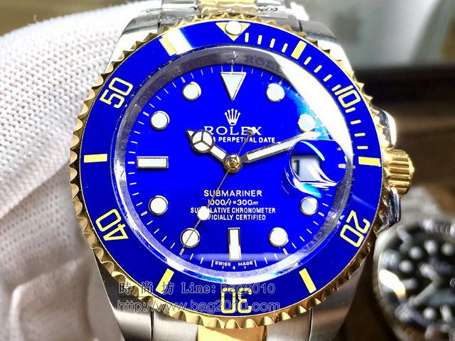 勞力士手錶 勞力士經典款式 Rolex水鬼SUB潛航者升級版 勞力士機械男表  hds1208
